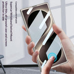 GKK for Samsung Galaxy Z Fold8 Ultra Case Wristband Kickstand Ultra-thin PC Foldable Phone Cover with Screen Protector