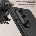 GKK for Samsung Galaxy Z Fold8 Ultra Case Wristband Kickstand Ultra-thin PC Foldable Phone Cover with Screen Protector