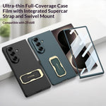 GKK for Samsung Galaxy Z Fold8 Ultra Case Wristband Kickstand Ultra-thin PC Foldable Phone Cover with Screen Protector