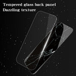 For Oppo Reno16 F 5G Phone Case Marble Pattern Tempered Glass + PC + TPU Protective Phone Cover