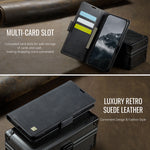 AUTSPACE for Xiaomi Redmi A5 NFC (EU) (173.45mm) A11 Case RFID Blocking Retro Leather Cell Phone Wallet Cover