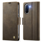 AUTSPACE for Xiaomi Redmi A5 NFC (EU) (173.45mm) A11 Case RFID Blocking Retro Leather Cell Phone Wallet Cover