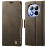 AUTSPACE för Xiaomi Redmi Note 15 Pro 5G (Global) A11-skal RFID-blockerande retro-läderplånboksfodral för mobilmobil