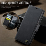 AUTSPACE for Samsung Galaxy A27 5G A11 Case RFID Blocking Retro Leather Cell Phone Wallet Cover