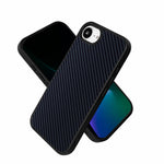 EYCASE for iPhone 16e / iPhone 17e Magnetic Case  Kevlar Series UV Printed Black Edge TPU Acrylic Phone Cover