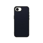 EYCASE for iPhone 16e / iPhone 17e Magnetic Case  Kevlar Series UV Printed Black Edge TPU Acrylic Phone Cover