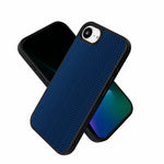 EYCASE for iPhone 16e / iPhone 17e Magnetic Case  Kevlar Series UV Printed Black Edge TPU Acrylic Phone Cover