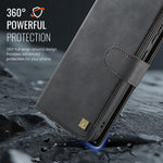 AUTSPACE til Samsung Galaxy S26+ A05 Cover Pung Stativ Aftageligt Læder Magnetisk Telefoncover