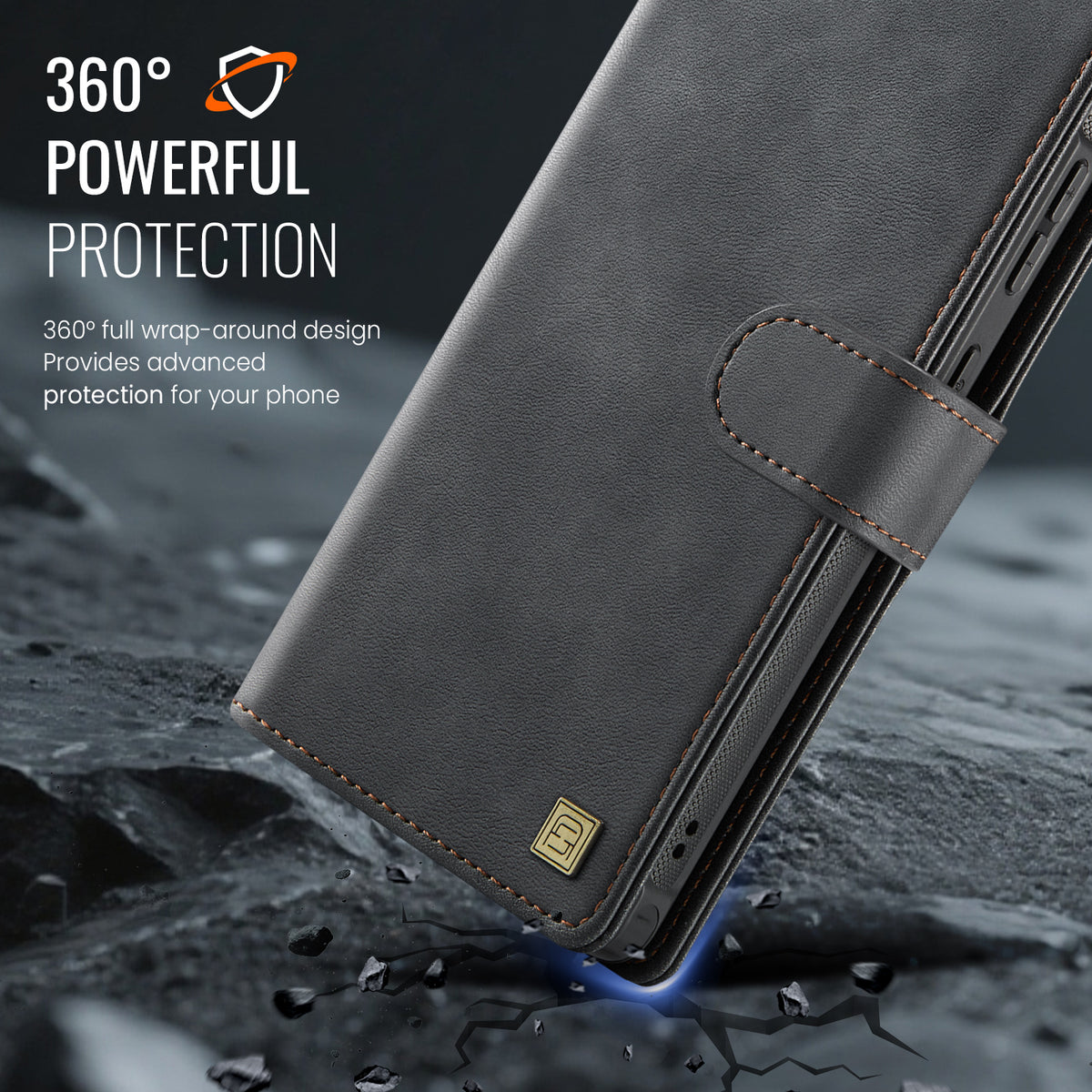 AUTSPACE for Samsung Galaxy S26 Ultra A05 Case Wallet Stand Detachable Leather Magnetic Phone Cover