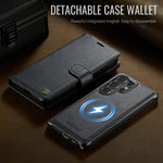 AUTSPACE for Samsung Galaxy S26 Ultra A05 Case Wallet Stand Detachable Leather Magnetic Phone Cover