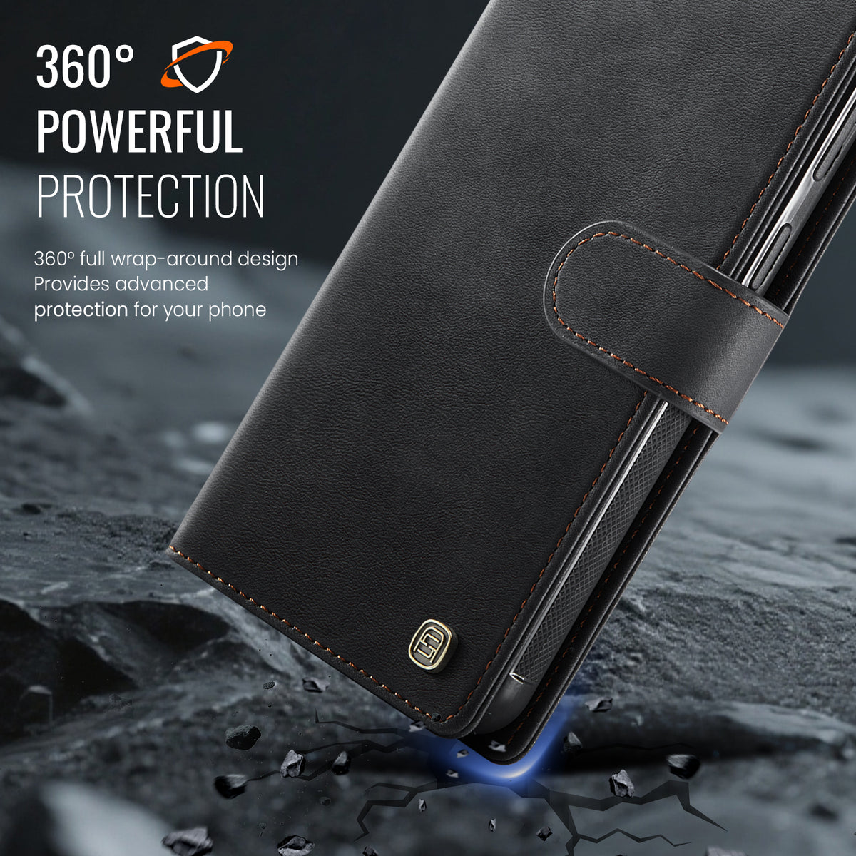AUTSPACE for Samsung Galaxy A37 5G A05 Case Wallet Stand Detachable Leather Magnetic Phone Cover