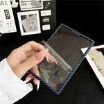 For Samsung Galaxy Z Fold8 Magnetic Case Carbon Fiber Texture PC Phone Cover with Screen Protector