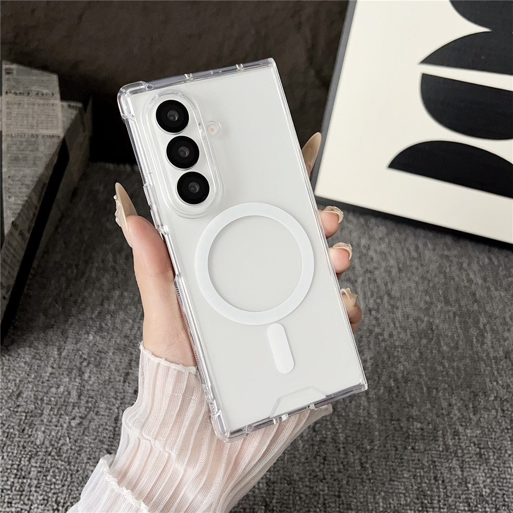 Til Samsung Galaxy Z Fold8 Ultra Magnetisk Cover Gennemsigtig Akrylbagside Telefoncover