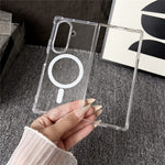 Til Samsung Galaxy Z Fold8 Ultra Magnetisk Cover Gennemsigtig Akrylbagside Telefoncover