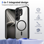 TECNO Camon 50 Pro 4G / 50 Pro 5G / 50 Ultra 5G Magnetiskt skal Transparent PC + TPU Stötsäkert Hudvänligt mobilskal