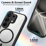 TECNO Camon 50 Pro 4G / 50 Pro 5G / 50 Ultra 5G Magnetiskt skal Transparent PC + TPU Stötsäkert Hudvänligt mobilskal