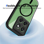 For Motorola Edge 60 Pro 5G Magnetic Case Transparent PC + TPU Shockproof Skin-friendly Phone Cover