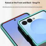 For Samsung Galaxy Z Flip8 Case Electroplating Ultra Thin Transparent PC Phone Cover