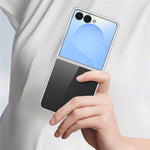 For Samsung Galaxy Z Flip8 Case Electroplating Ultra Thin Transparent PC Phone Cover