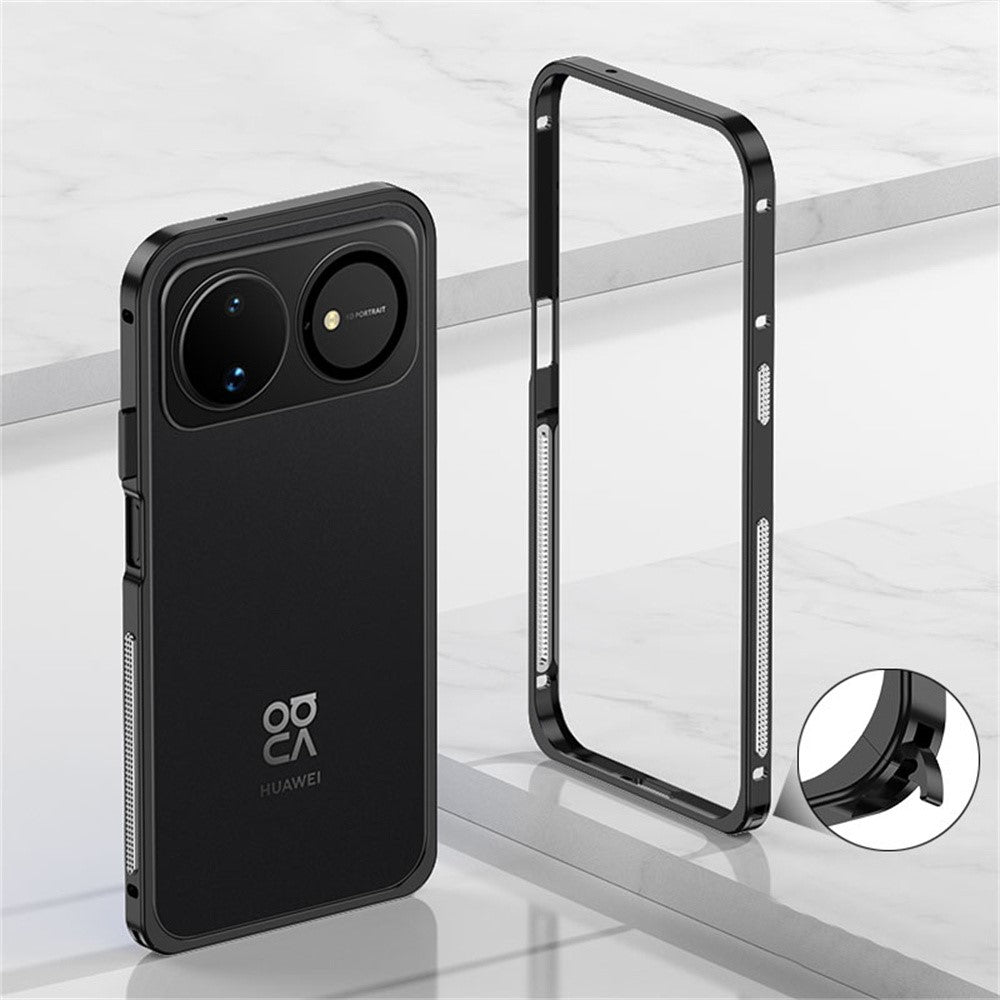 Huawei Nova 16 5G Bumperfodral Metallram Värmeavledande Skydd