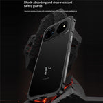 Huawei Nova 16 5G Bumperfodral Metallram Värmeavledande Skydd