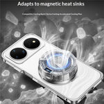 For Huawei nova 16z 5G Bumper Case Metal Frame Heat Dissipation Cover