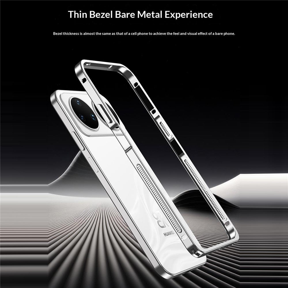 For Huawei nova 16z 5G Bumper Case Metal Frame Heat Dissipation Cover