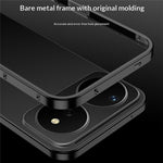 For Huawei nova 16z 5G Bumper Case Metal Frame Heat Dissipation Cover
