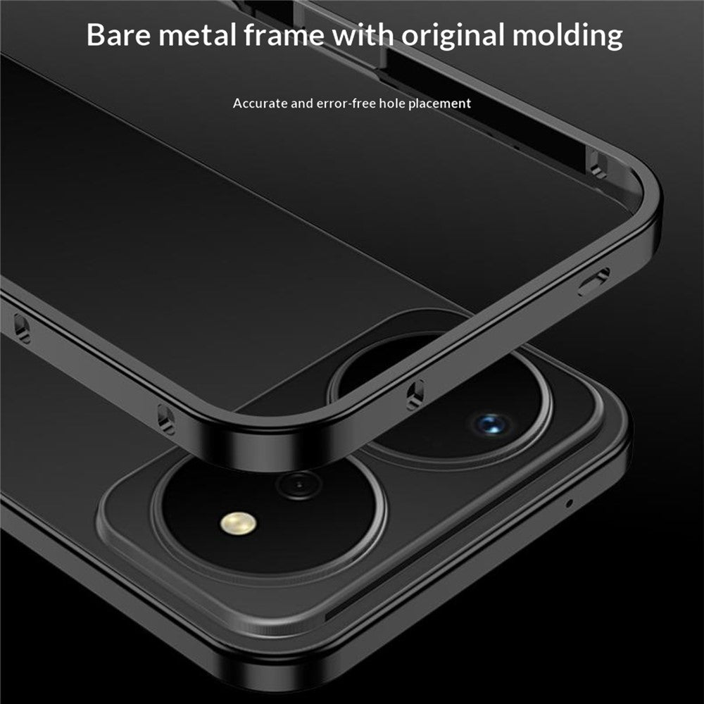 For Huawei nova 16z 5G Bumper Case Metal Frame Heat Dissipation Cover