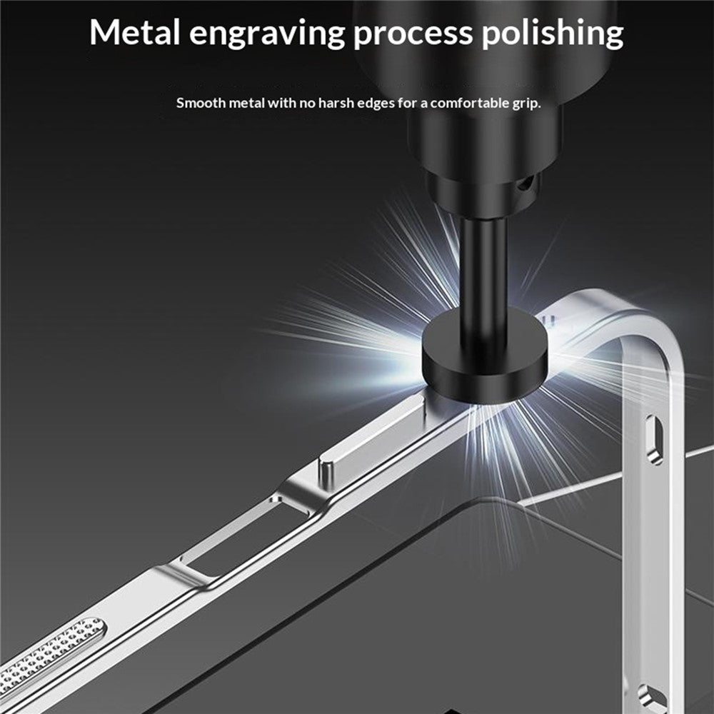 For Huawei nova 16z 5G Bumper Case Metal Frame Heat Dissipation Cover