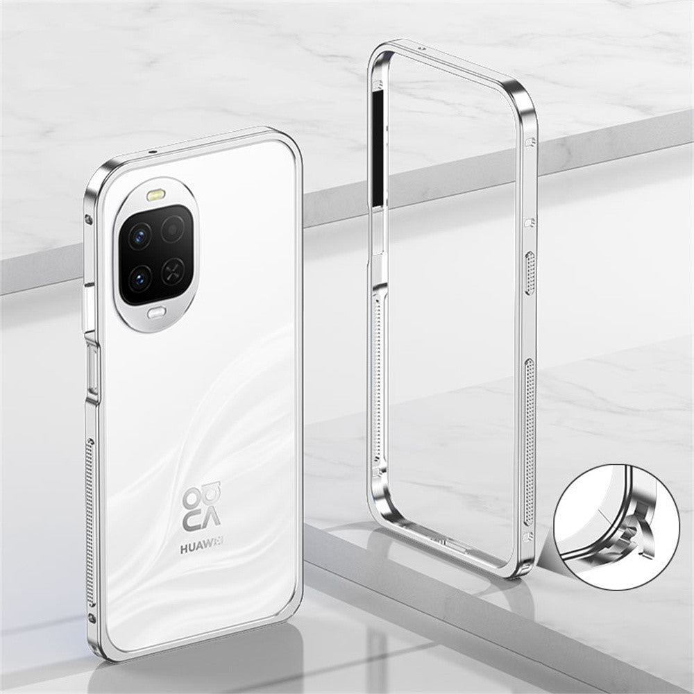 For Huawei nova 16z 5G Bumper Case Metal Frame Heat Dissipation Cover