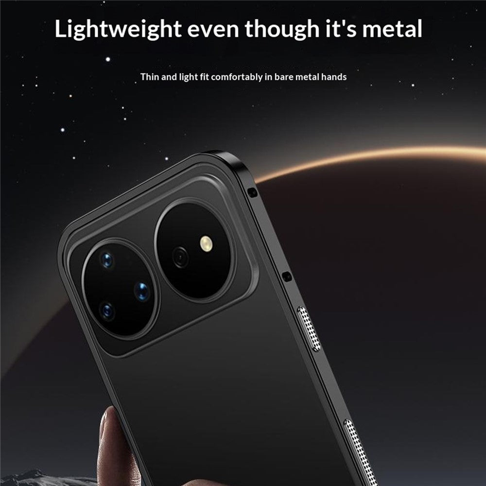 For Huawei nova 16 Pro 5G Bumper Case Metal Frame Heat Dissipation Cover