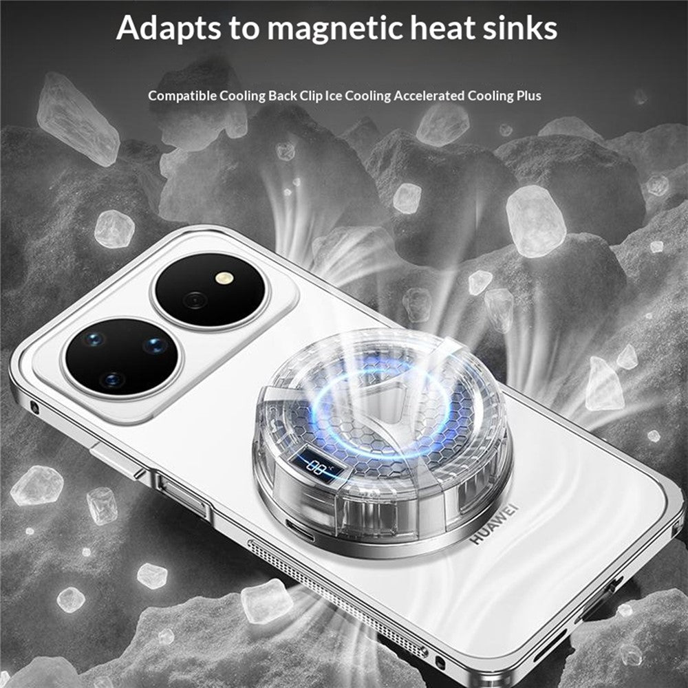 For Huawei nova 16 Pro 5G Bumper Case Metal Frame Heat Dissipation Cover