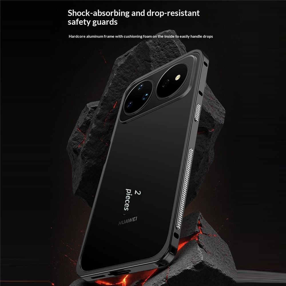 For Huawei nova 16 Pro 5G Bumper Case Metal Frame Heat Dissipation Cover