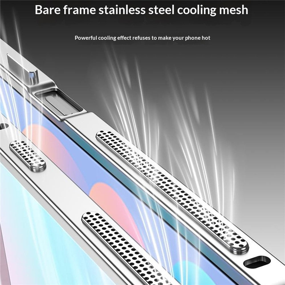 For Huawei nova 16 Pro 5G Bumper Case Metal Frame Heat Dissipation Cover