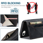 AUTSPACE for iPhone 16e / iPhone 17e Wallet Case A01 Leather Stand Cover with RFID Blocking Card Holder