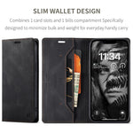 AUTSPACE for iPhone 16e / iPhone 17e Wallet Case A01 Leather Stand Cover with RFID Blocking Card Holder