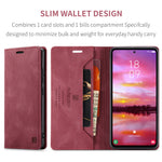 AUTSPACE for Samsung Galaxy S26+ Wallet Case  A01 Leather Stand Cover with RFID Blocking Card Holder