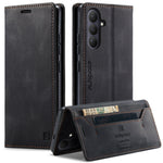 AUTSPACE for Samsung Galaxy S26+ Wallet Case  A01 Leather Stand Cover with RFID Blocking Card Holder