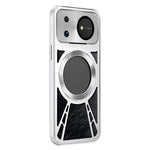For Huawei nova 16 5G Magnetic Case Hollow Heat Dissipation Silicone + PC + Metal Bumper Phone Cover