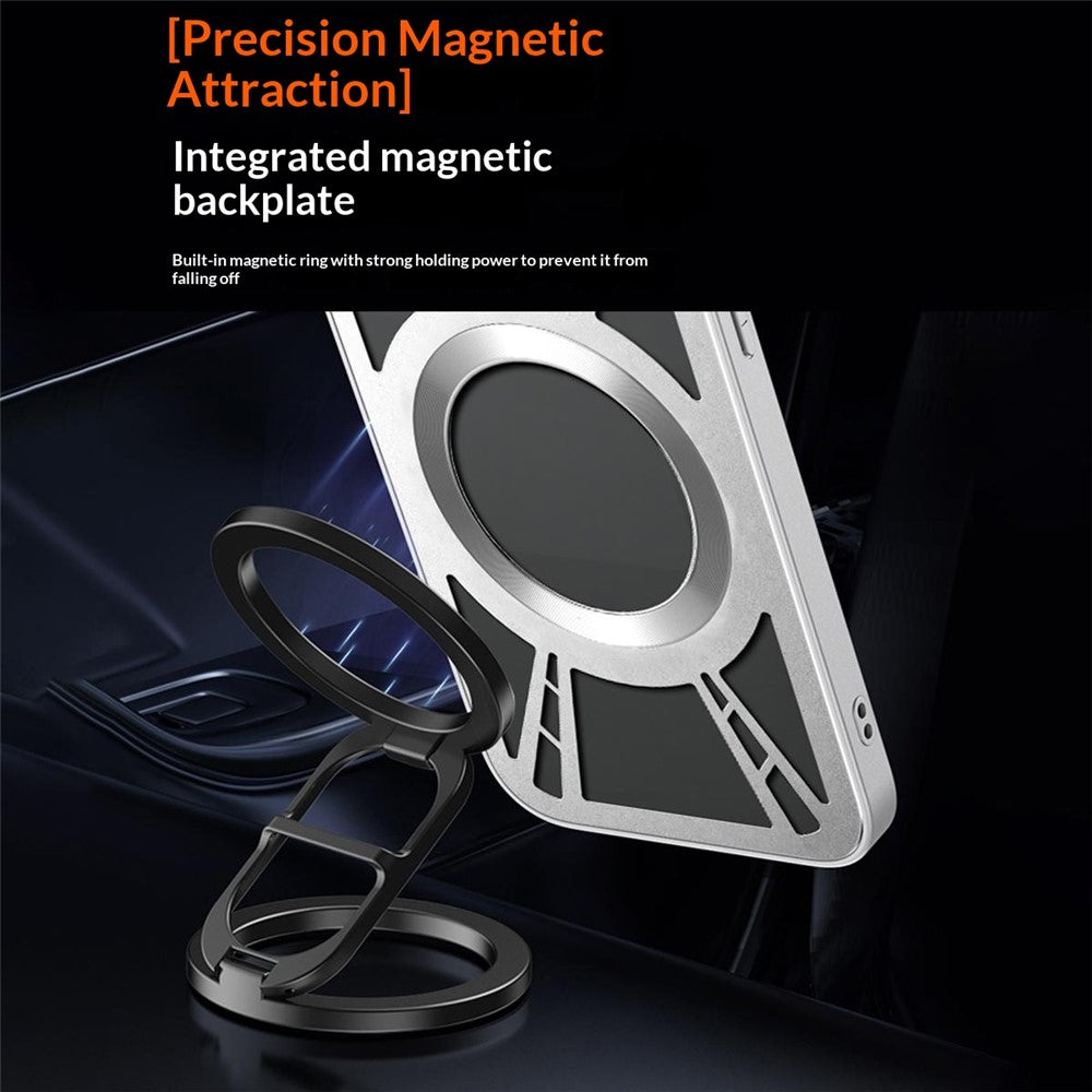 For Huawei nova 16 Pro 5G Magnetic Case Hollow Heat Dissipation Silicone + PC + Metal Bumper Phone Cover