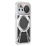 For Huawei nova 16 Pro 5G Magnetic Case Hollow Heat Dissipation Silicone + PC + Metal Bumper Phone Cover