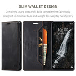 AUTSPACE til Samsung Galaxy A37 5G Pung Etui A01 Læder Stand Cover med RFID Blokerende Kortlomme