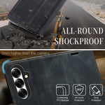 AUTSPACE til Samsung Galaxy Z Fold8 Ultra Pung Etui A01 Læder Stand Cover med RFID Blokerende Kortlomme