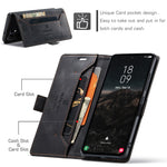 AUTSPACE for Samsung Galaxy S26 Ultra Wallet Case  A01 Leather Stand Cover with RFID Blocking Card Holder