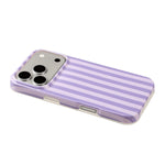 For iPhone 18 Pro Max / 17 Pro Max Case IMD Stripe TPU Full Coverage Shockproof Phone Protective Cover