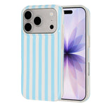 For iPhone 18 Pro Max / 17 Pro Max Case IMD Stripe TPU Full Coverage Shockproof Phone Protective Cover