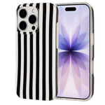 For iPhone 15 Pro Case IMD Stripe TPU Full Coverage Shockproof Phone Protective Cover