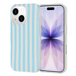 Til iPhone 13 / iPhone 14 Cover IMD Stribet TPU Fuld Dækning Stødsikkert Beskyttelsescover