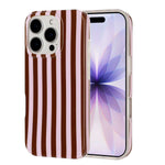 For iPhone 13 Pro Max Case IMD Stripe TPU Full Coverage Shockproof Phone Protective Cover